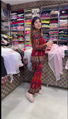Asymmetric Top With Palazzo Set