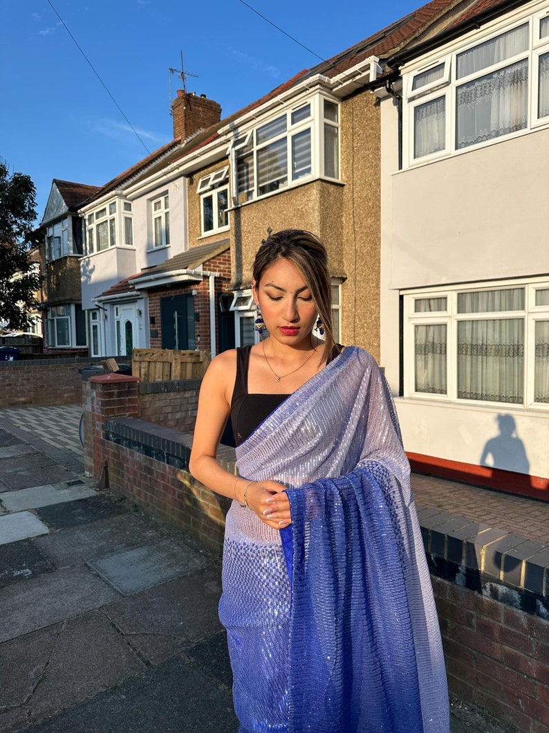 One Minute Ready To Party Saree