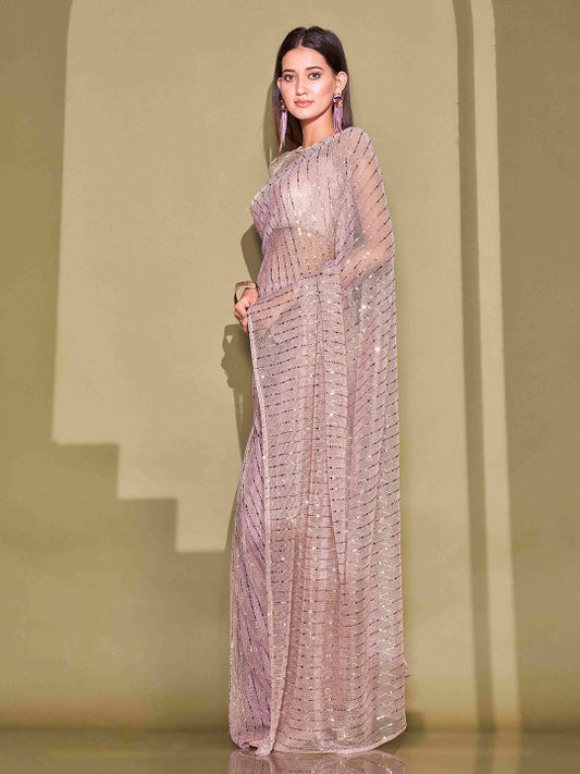 Embellished  1 min Ready to Wear Saree