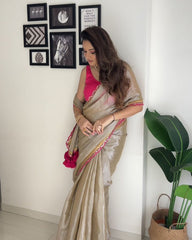 One Minute Luxurious Jimichu Saree