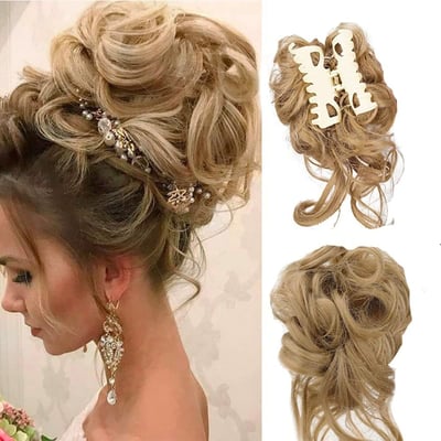 Stylish Curly Bun Hair - Special Pack