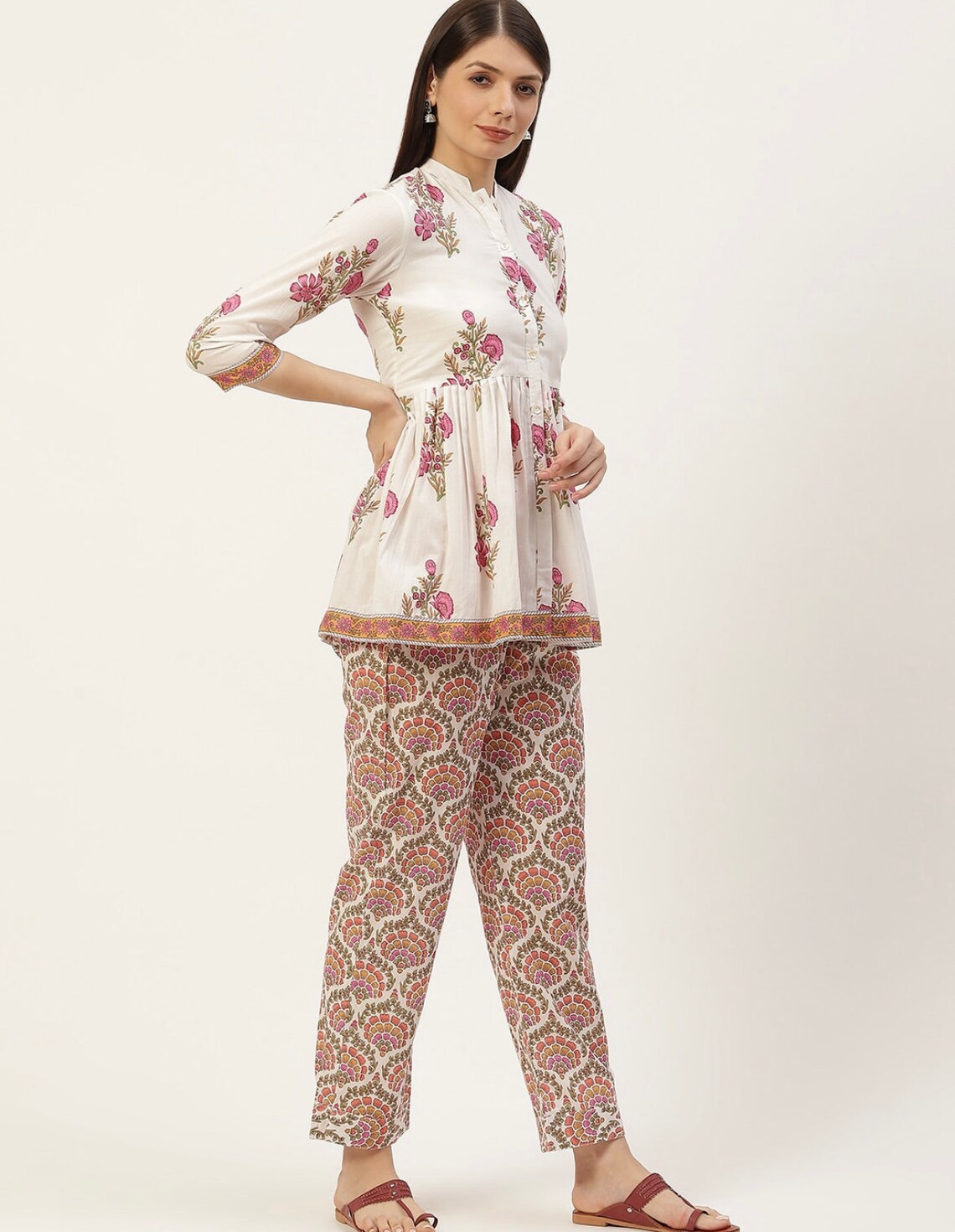 Handblock Print Pure Cotton Day Wear