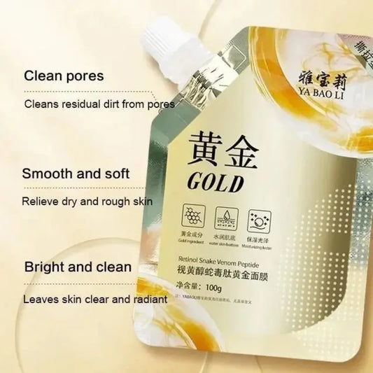 GOLD FOIL PEEL-OFF MASK ( 4.9⭐ /1762 reviews )